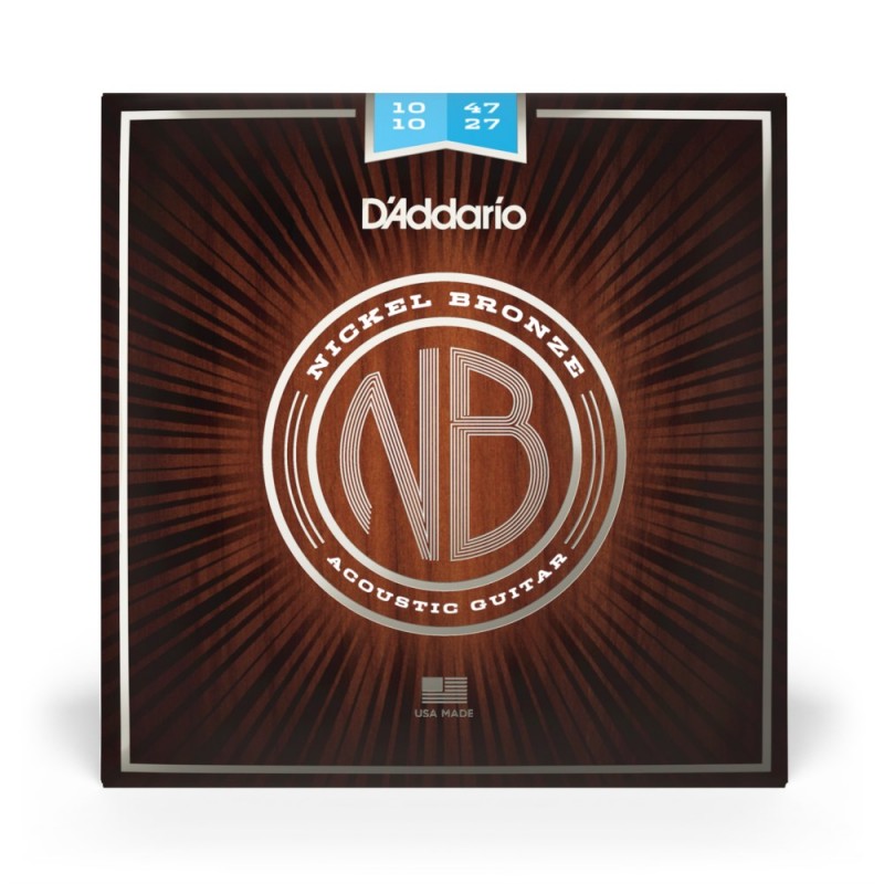 D'Addario NB1047-12 - Struny do gitary akustycznej 12-strunowe (10-47) - 2 D'Addario NB1047-12 - Struny do gitary akustycznej 12-strunowe (10-47) - 2