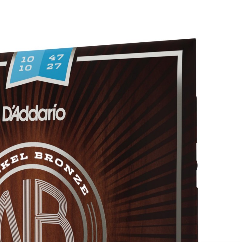 D'Addario NB1047-12 - Struny do gitary akustycznej 12-strunowe (10-47) - 4 D'Addario NB1047-12 - Struny do gitary akustycznej 12-strunowe (10-47) - 4