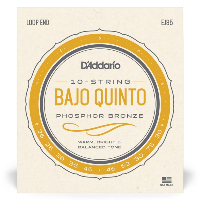 D'Addario EJ85 - Struny do bajo - 2 D'Addario EJ85 - Struny do bajo - 2