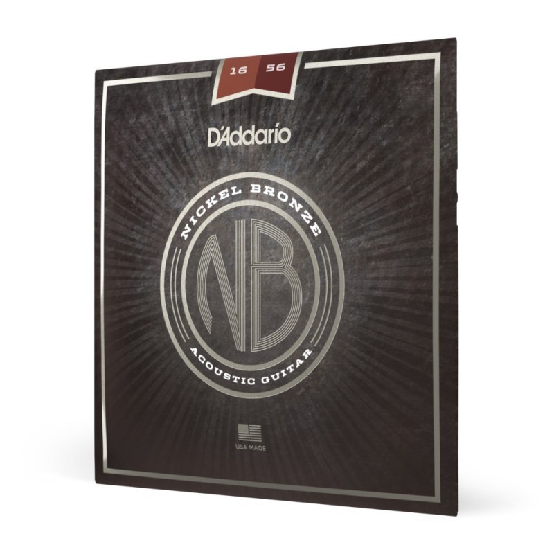 D'Addario NB1656 - Struny do gitary akustycznej (16-56) - 1 D'Addario NB1656 - Struny do gitary akustycznej (16-56) - 1