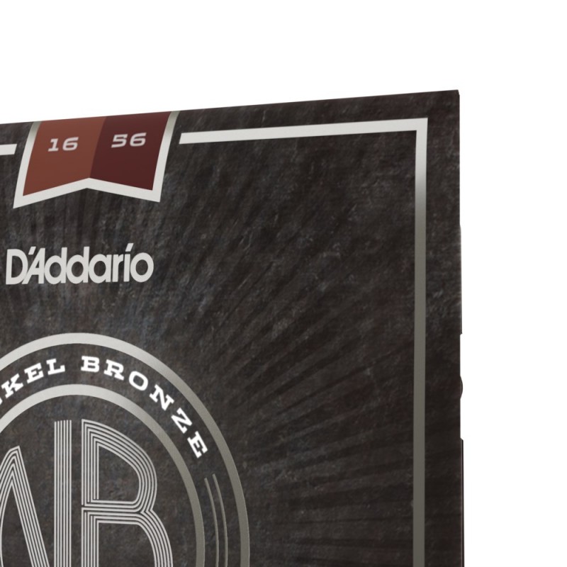 D'Addario NB1656 - Struny do gitary akustycznej (16-56) - 4 D'Addario NB1656 - Struny do gitary akustycznej (16-56) - 4