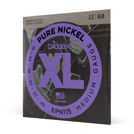 D'Addario EPN115 - Struny do gitary elektrycznej (11-48) - 1