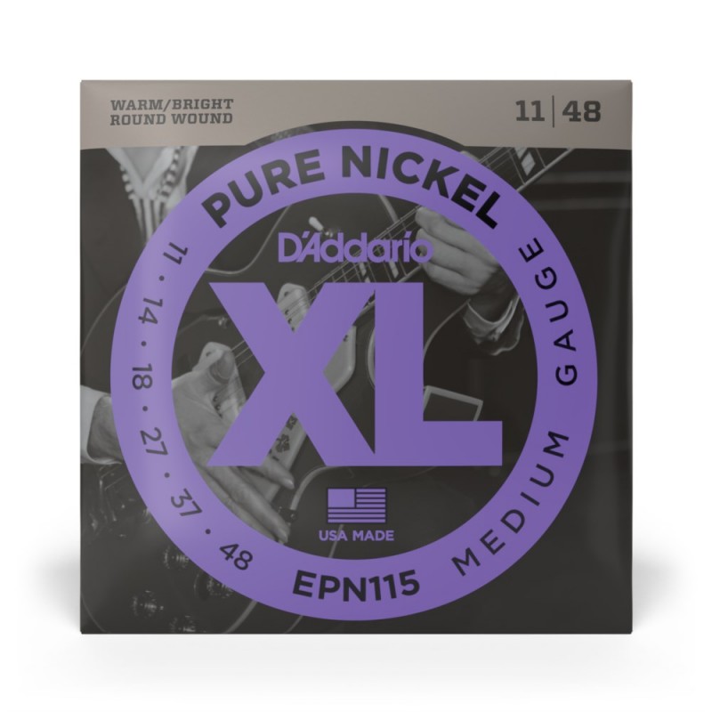 D'Addario EPN115 - Struny do gitary elektrycznej (11-48) - 2 D'Addario EPN115 - Struny do gitary elektrycznej (11-48) - 2