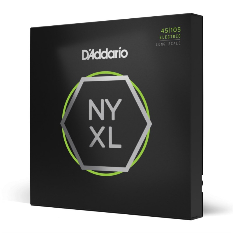 D'Addario NYXL45105 - Struny do gitary basowej (45-105) - 1 D'Addario NYXL45105 - Struny do gitary basowej (45-105) - 1