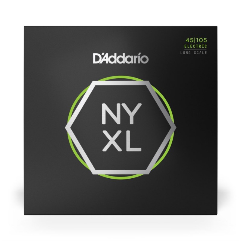 D'Addario NYXL45105 - Struny do gitary basowej (45-105) - 2 D'Addario NYXL45105 - Struny do gitary basowej (45-105) - 2
