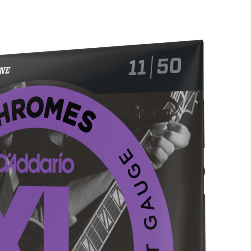 D'Addario ECG24 - Struny do gitary elektrycznej (11-50) - 4 D'Addario ECG24 - Struny do gitary elektrycznej (11-50) - 4