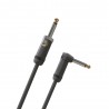 D'Addario PW-AMSGRA-10 - Kabel gitarowy kątowy American Stage (3 m) - 1 D'Addario PW-AMSGRA-10 - Kabel gitarowy kątowy American Stage (3 m) - 1