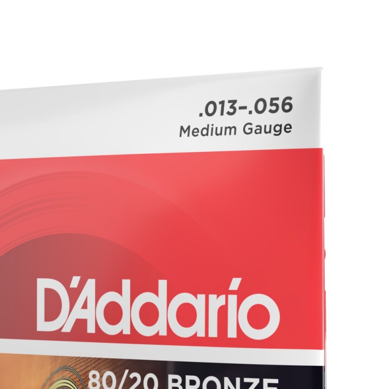 D'Addario EJ12 - Struny do gitary akustycznej (13-56) - 4 D'Addario EJ12 - Struny do gitary akustycznej (13-56) - 4