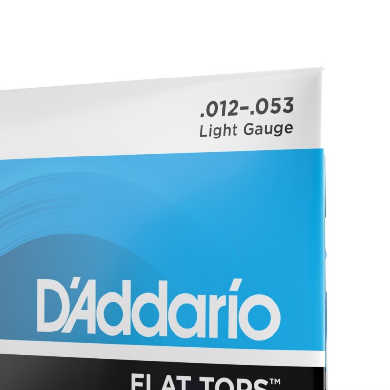 D'Addario EFT16 - Struny do gitary akustycznej (12-53) - 4
