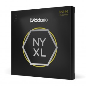 D'Addario NYXL0946-P - Struny do gitary elektrycznej (9-46, 3 kpl.) - 1