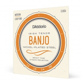 D'Addario EJ63I - Struny do banjo Irish Tenor (9-30) - 1