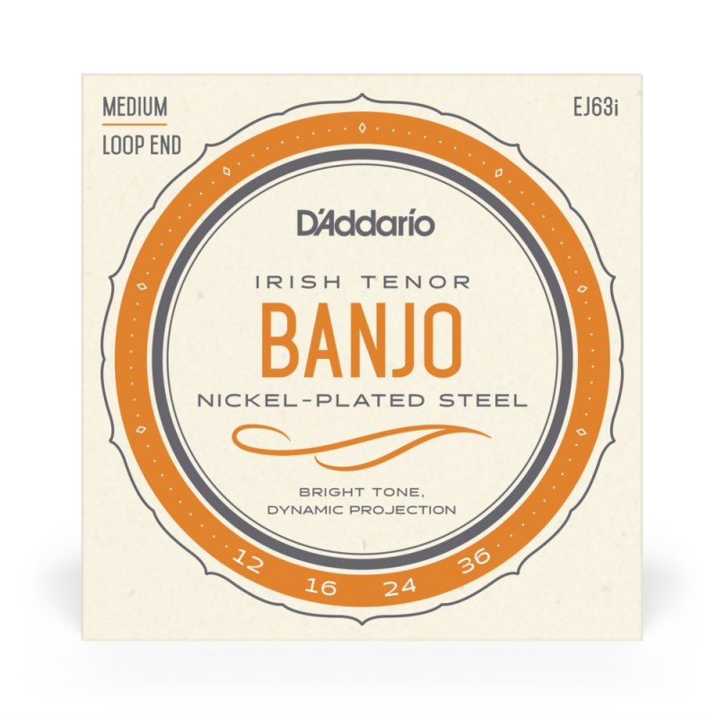 D'Addario EJ63I - Struny do banjo Irish Tenor (9-30) - 2 D'Addario EJ63I - Struny do banjo Irish Tenor (9-30) - 2