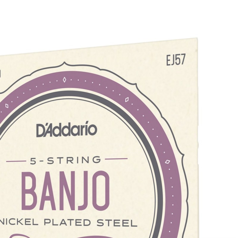 D'Addario EJ57 - Struny do banjo 5-strunowe (11-22) - 4 D'Addario EJ57 - Struny do banjo 5-strunowe (11-22) - 4