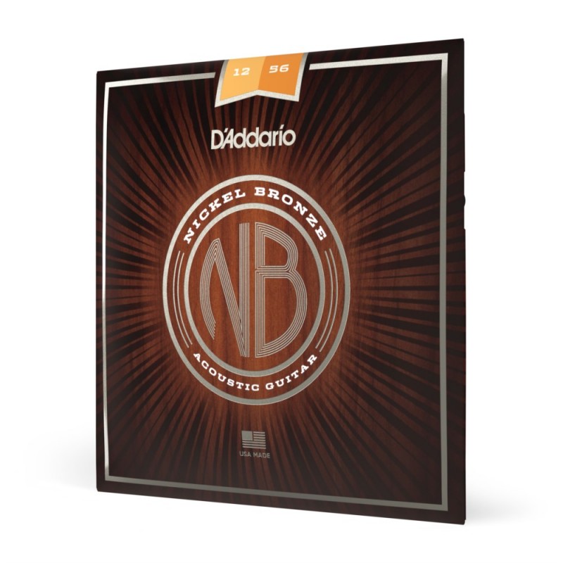 D'Addario NB1256 - Struny do gitary akustycznej (12-56) - 1 D'Addario NB1256 - Struny do gitary akustycznej (12-56) - 1