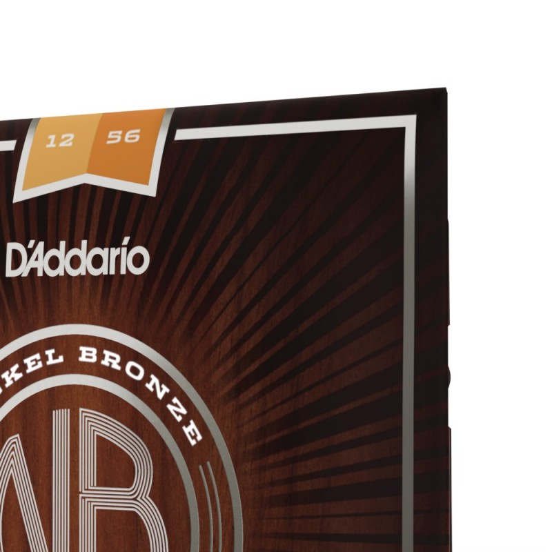 D'Addario NB1256 - Struny do gitary akustycznej (12-56) - 4 D'Addario NB1256 - Struny do gitary akustycznej (12-56) - 4