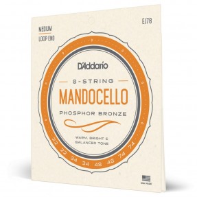 D'Addario J78 - Struny do Mandocello (22-74) - 1