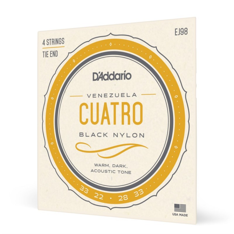 D'Addario EJ98 - Struny Cuatro-Venezuela - 1 D'Addario EJ98 - Struny Cuatro-Venezuela - 1