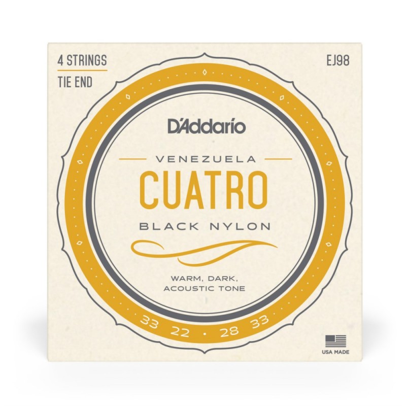 D'Addario EJ98 - Struny Cuatro-Venezuela - 2 D'Addario EJ98 - Struny Cuatro-Venezuela - 2