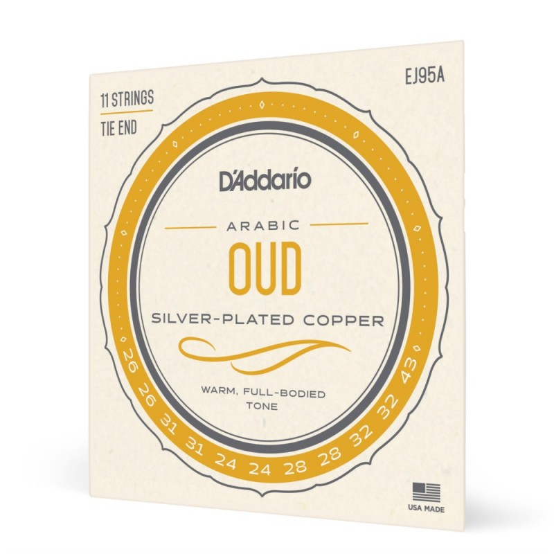 D'Addario EJ95A - Struny Arabic Oud - 1 D'Addario EJ95A - Struny Arabic Oud - 1