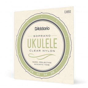D'Addario EJ65S - Struny do ukulele (sopranowe) - 1