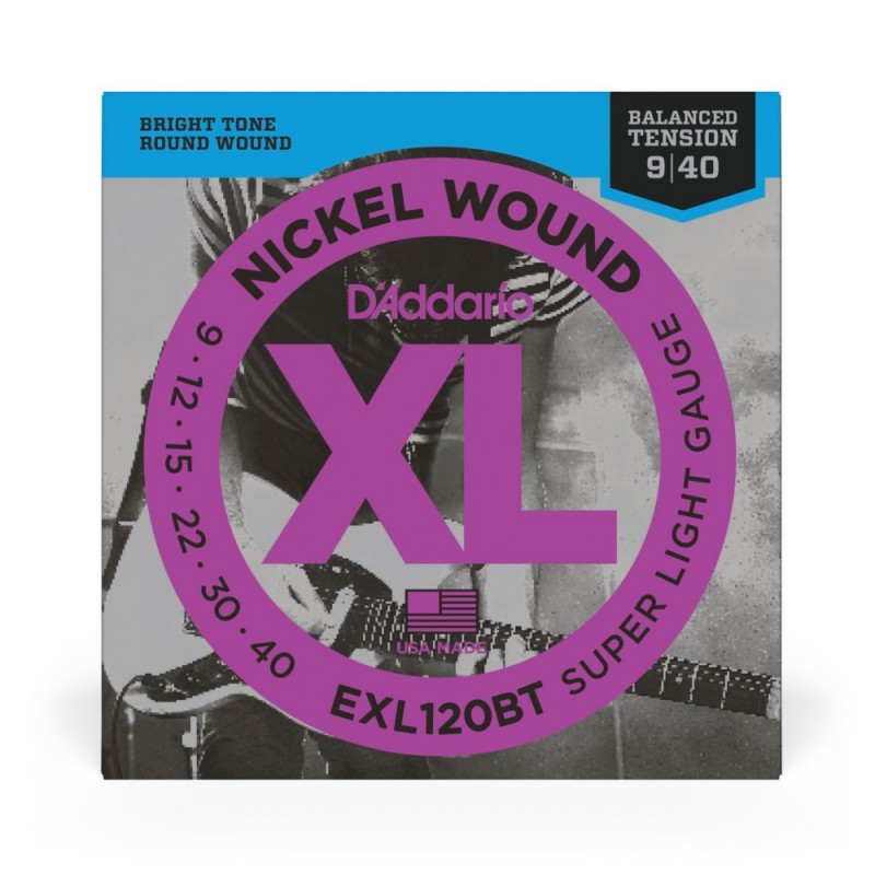 D'Addario EXL120BT - Struny do gitary elektrycznej (09-40) - 2 D'Addario EXL120BT - Struny do gitary elektrycznej (09-40) - 2