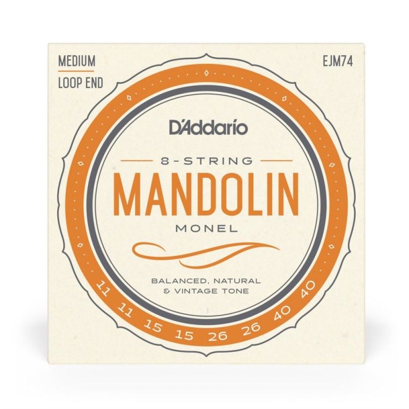 D'Addario EJM74 - Struny do mandoliny (11-40) - 2 D'Addario EJM74 - Struny do mandoliny (11-40) - 2