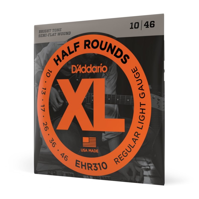 D'Addario EHR310 - Struny do gitary elektrycznej (10-46) - 1 D'Addario EHR310 - Struny do gitary elektrycznej (10-46) - 1