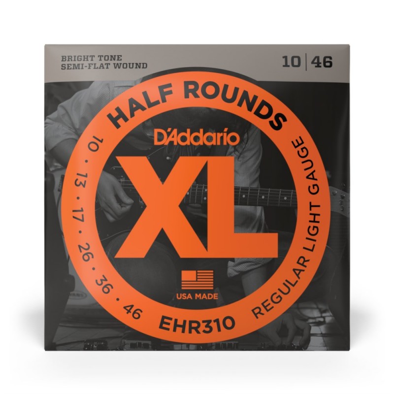 D'Addario EHR310 - Struny do gitary elektrycznej (10-46) - 2 D'Addario EHR310 - Struny do gitary elektrycznej (10-46) - 2