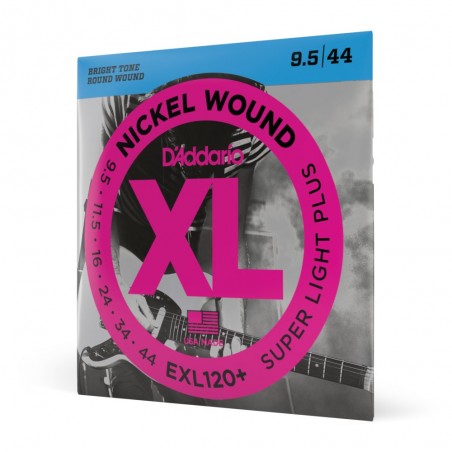 D'Addario EXL120+ - Struny do gitary elektrycznej (9.5-44) - 1