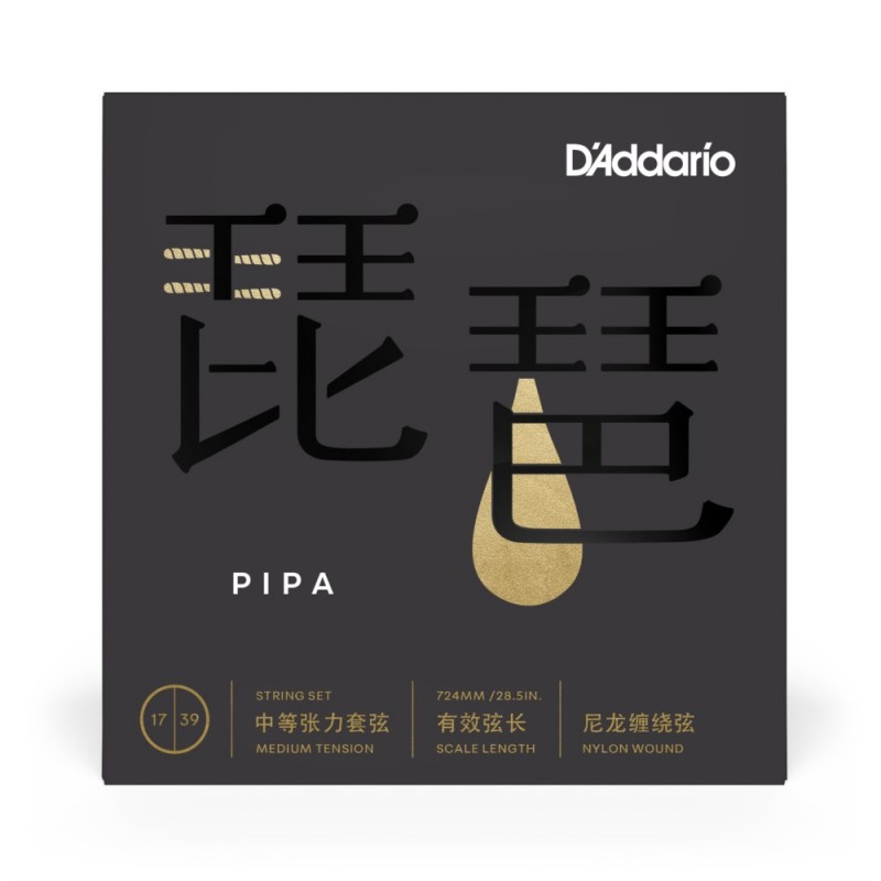 D\'Addario PIPA01 - Struny (17-39) - 2 D\'Addario PIPA01 - Struny (17-39) - 2