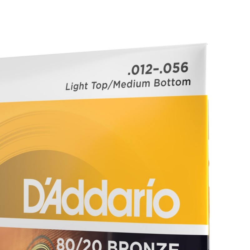 D'Addario EJ14 - Struny do gitary akustycznej (12-56) - 4 D'Addario EJ14 - Struny do gitary akustycznej (12-56) - 4