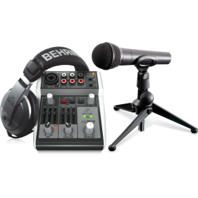 Behringer PODCASTUDIO 2 USB - zestaw studyjny - 1