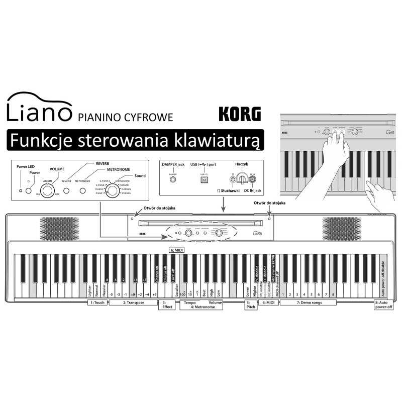 KORG L1 LIANO - Pianino cyfrowe - 13