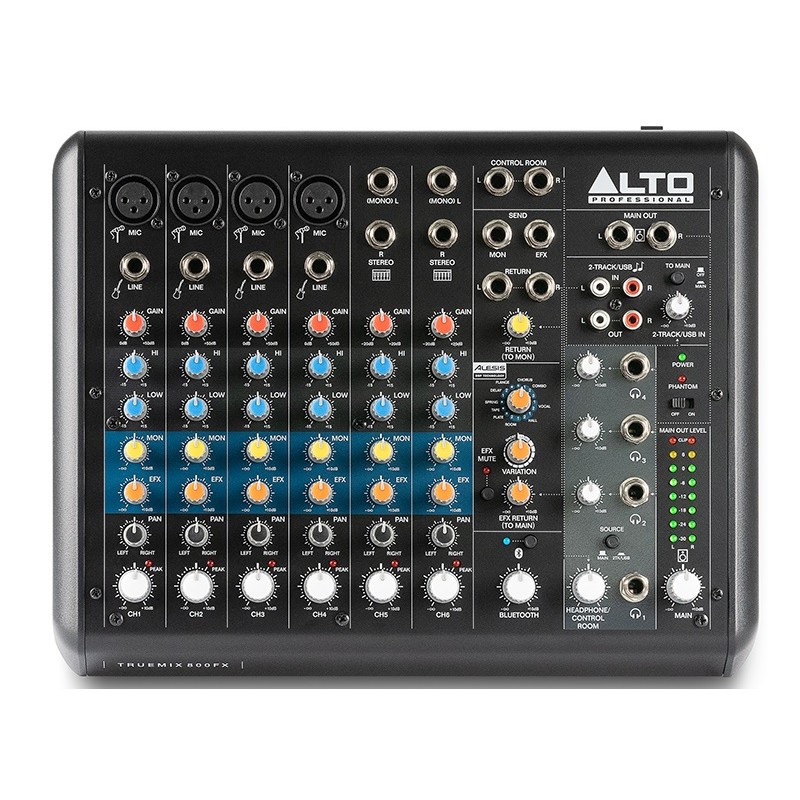 Alto Professional Truemix 800 FX - mikser analogowy audio - 1