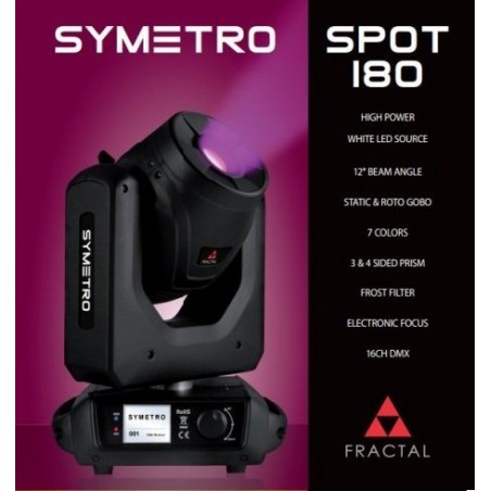 Fractal Symetro Spot 180 - głowa ruchoma