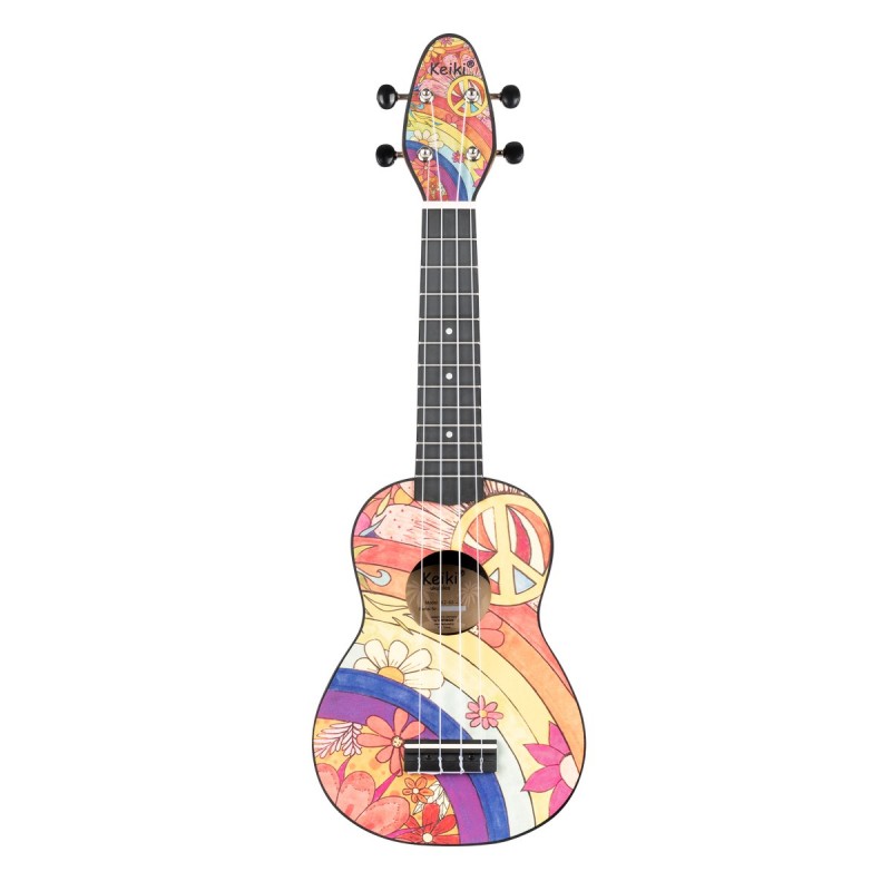 Ortega Keiki K2-68-L - leworęczne ukulele sopranowe, zestaw - 2 Ortega Keiki K2-68-L - leworęczne ukulele sopranowe, zestaw - 2