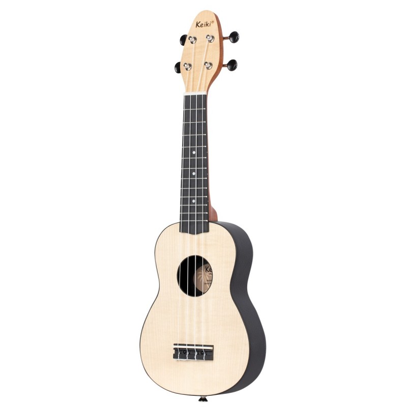 Ortega Keiki K2-MAP-L - leworęczne ukulele sopranowe, zestaw - 1 Ortega Keiki K2-MAP-L - leworęczne ukulele sopranowe, zestaw - 1