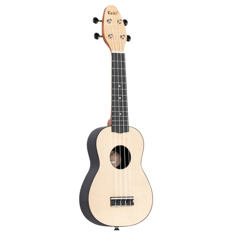 Ortega Keiki K2-MAP-L - leworęczne ukulele sopranowe, zestaw - 3 Ortega Keiki K2-MAP-L - leworęczne ukulele sopranowe, zestaw - 3