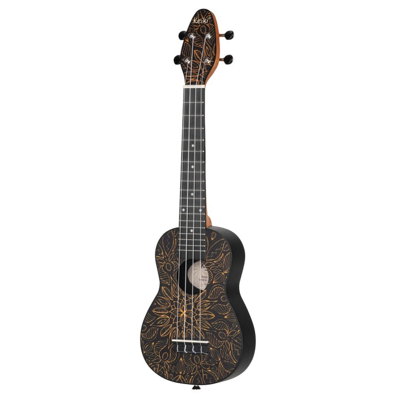 Ortega Keiki K2SS-OKC - ukulele sopranowe, zestaw - 4 Ortega Keiki K2SS-OKC - ukulele sopranowe, zestaw - 4