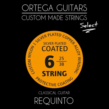 Ortega RQS - struny nylonowe do gitary klasycznej (.025/.038) - 1