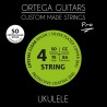 Ortega UKP-SO - struny do ukulele sopranowego (.024/.026) - 1