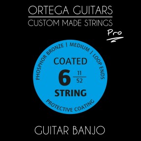 Ortega GBJP-6 - struny do banjo (.011/.52) - 1