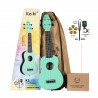 Ortega Keiki K2-CBM - ukulele sopranowe, zestaw Caribbean Mint - 1 Ortega Keiki K2-CBM - ukulele sopranowe, zestaw Caribbean Mint - 1