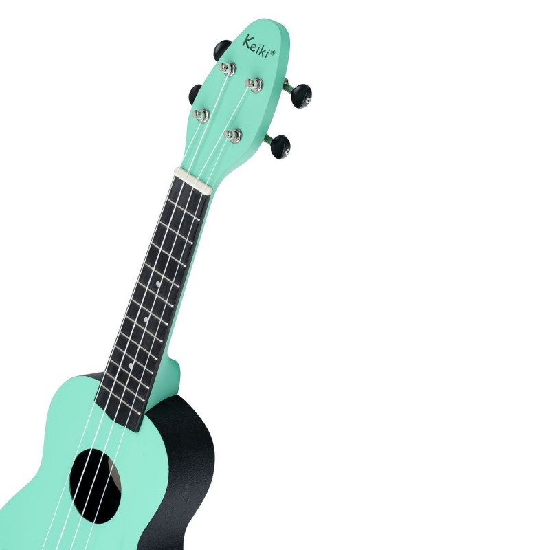 Ortega Keiki K2-CBM - ukulele sopranowe, zestaw Caribbean Mint - 8 Ortega Keiki K2-CBM - ukulele sopranowe, zestaw Caribbean Mint - 8