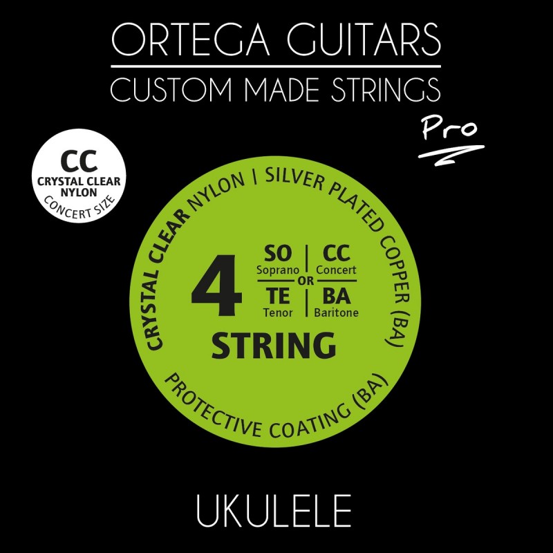 Ortega UKP-CC - struny do ukulele koncertowego (.024/.026) - 1 Ortega UKP-CC - struny do ukulele koncertowego (.024/.026) - 1