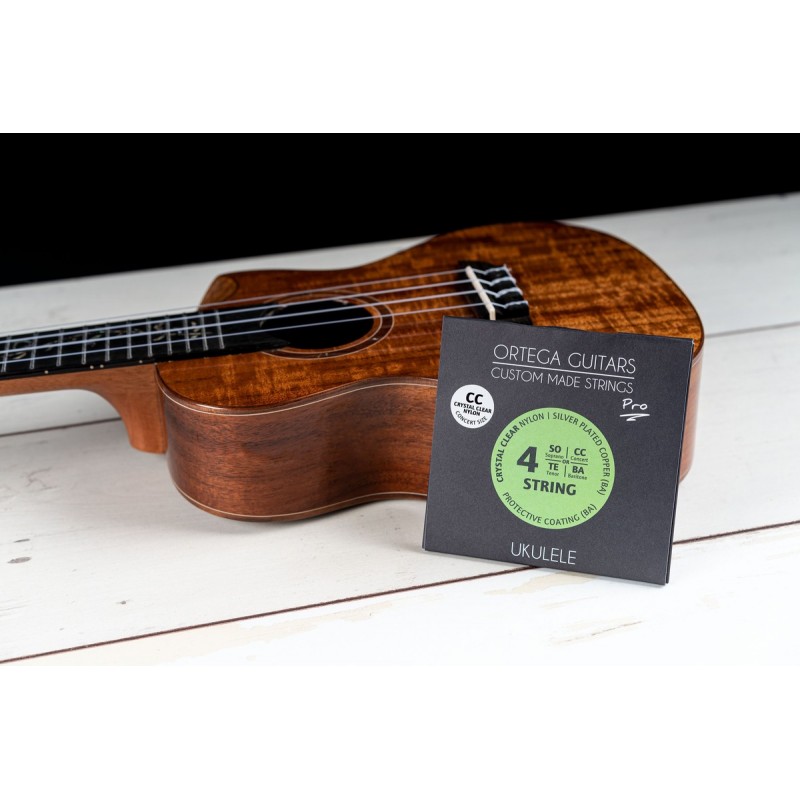 Ortega UKP-CC - struny do ukulele koncertowego (.024/.026) - 3 Ortega UKP-CC - struny do ukulele koncertowego (.024/.026) - 3
