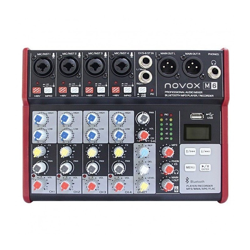 Novox M6 MKII - mikser audio
