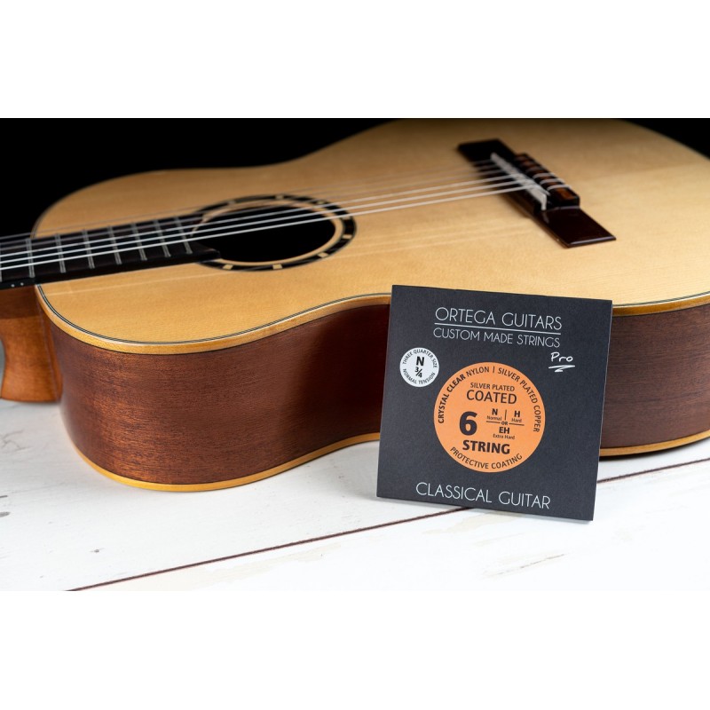 Ortega NYP34N - struny do gitary klasycznej 3/4 (.029/.047) - 4 Ortega NYP34N - struny do gitary klasycznej 3/4 (.029/.047) - 4