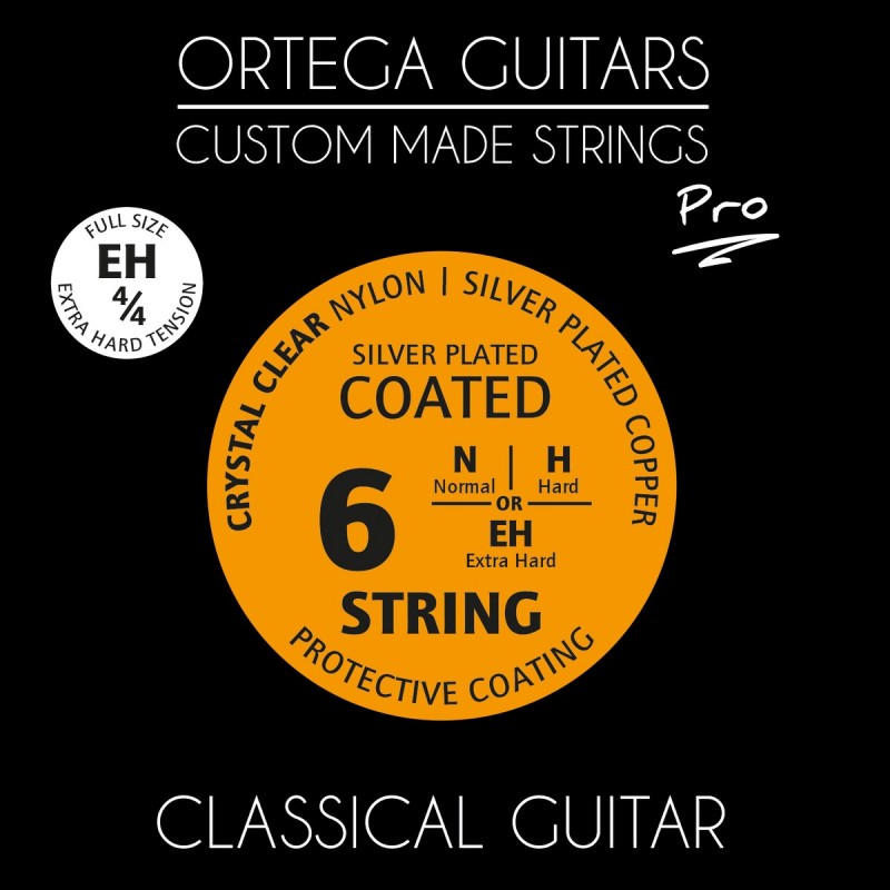 Ortega NYP44EH - struny do gitary klasycznej 4/4 (.029/.047) - 1 Ortega NYP44EH - struny do gitary klasycznej 4/4 (.029/.047) - 1