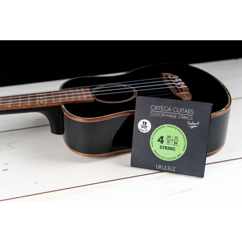 Ortega UKS-TE - struny do ukulele tenorowego (.026/.028) - 3 Ortega UKS-TE - struny do ukulele tenorowego (.026/.028) - 3